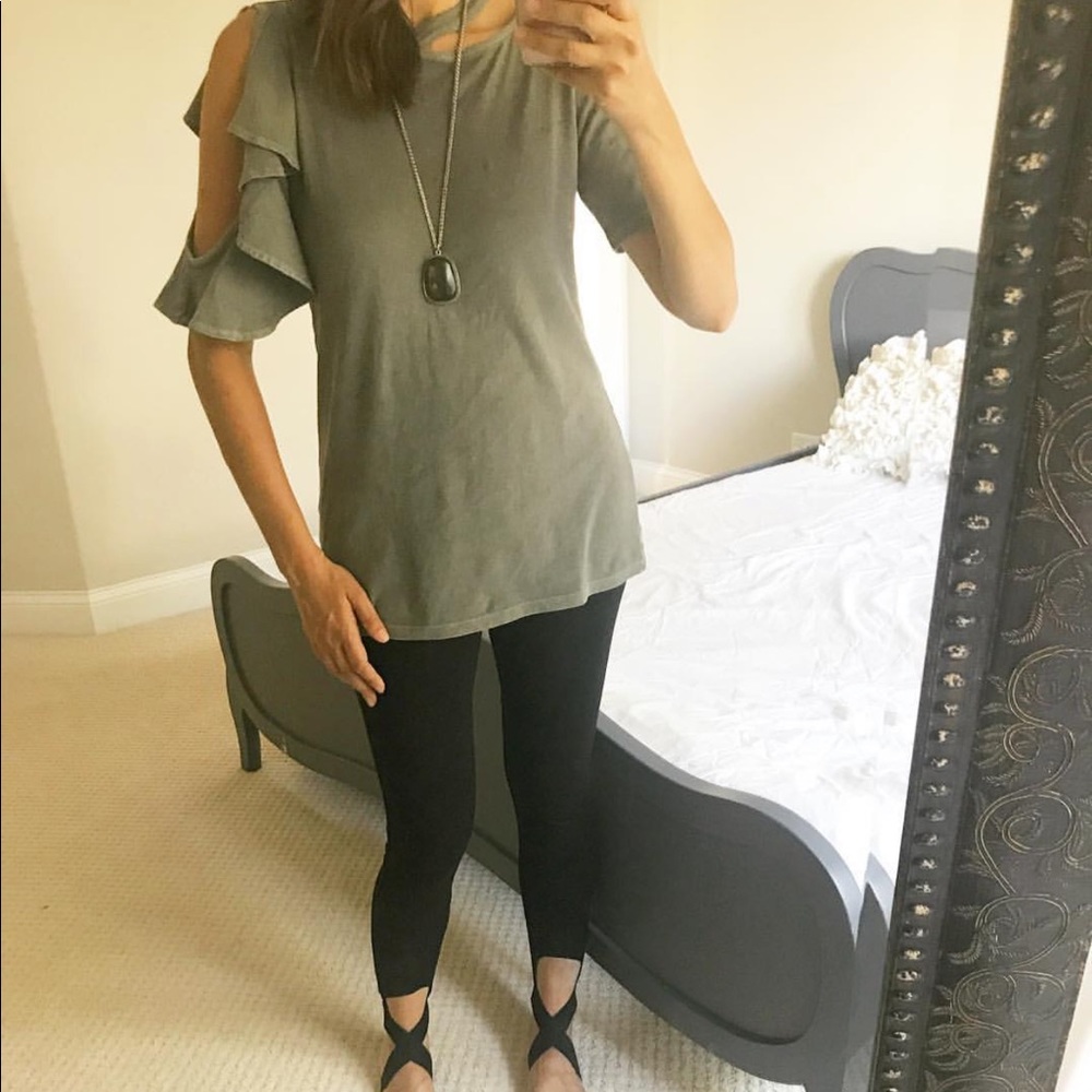 Ruffle T-shirt
